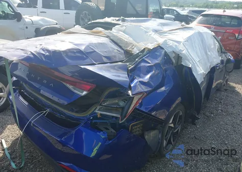 2023 Hyundai Elantra Sel из США, поврежденный, VIN 5NPLS4AG7PH099651